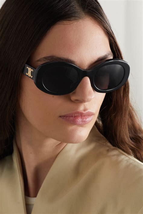 celine black glasses|celine acetate sunglasses.